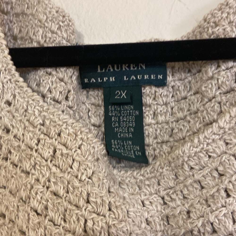 Lauren Ralph Lauren Knitted Vest Top - Picture 2 of 4